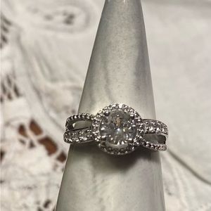 White Sapphire Ring